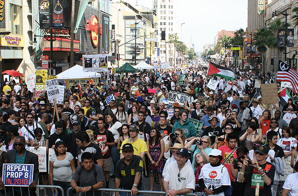 Thousands protest war in Iraq March 20